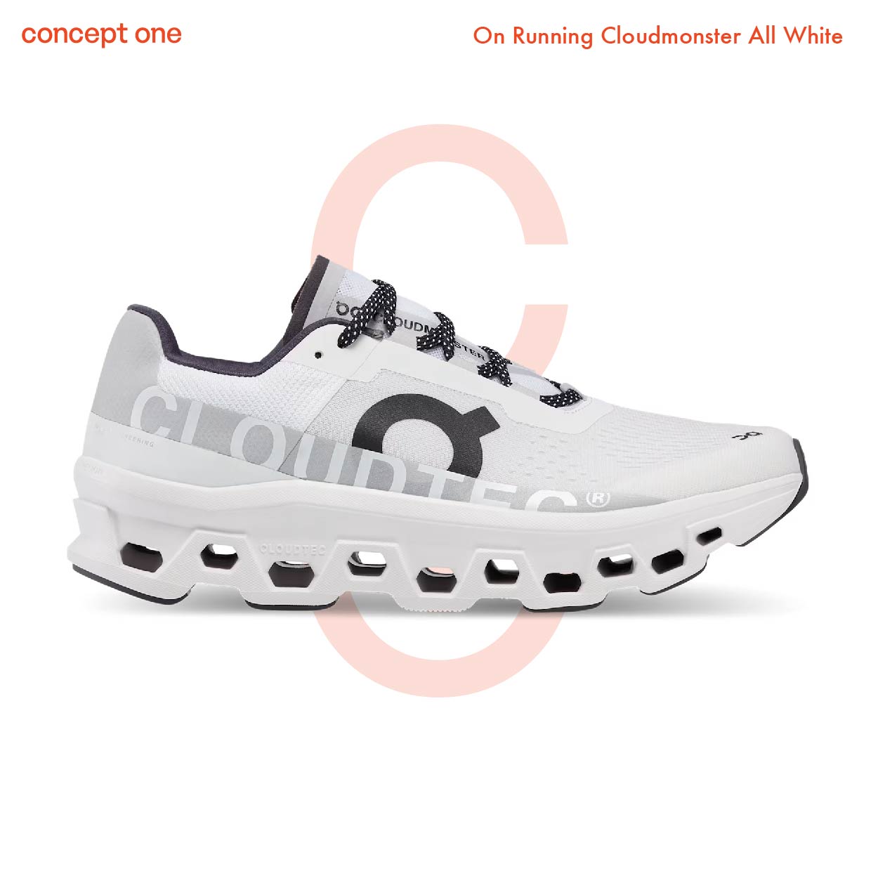 On Running Cloudmonster All White 6198434 (M)