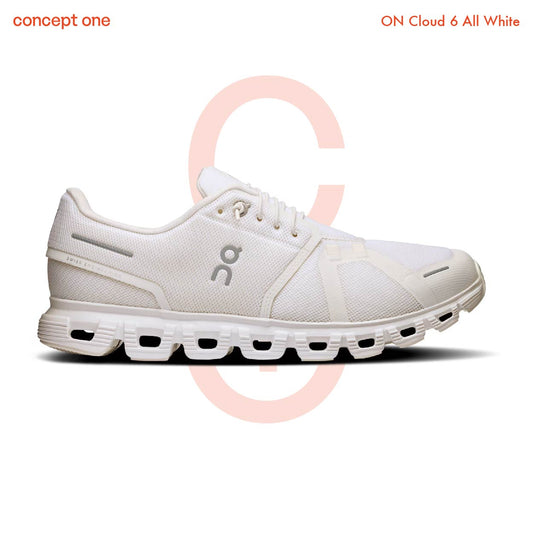 On Cloud 6 All White 3WF10061200 (W)