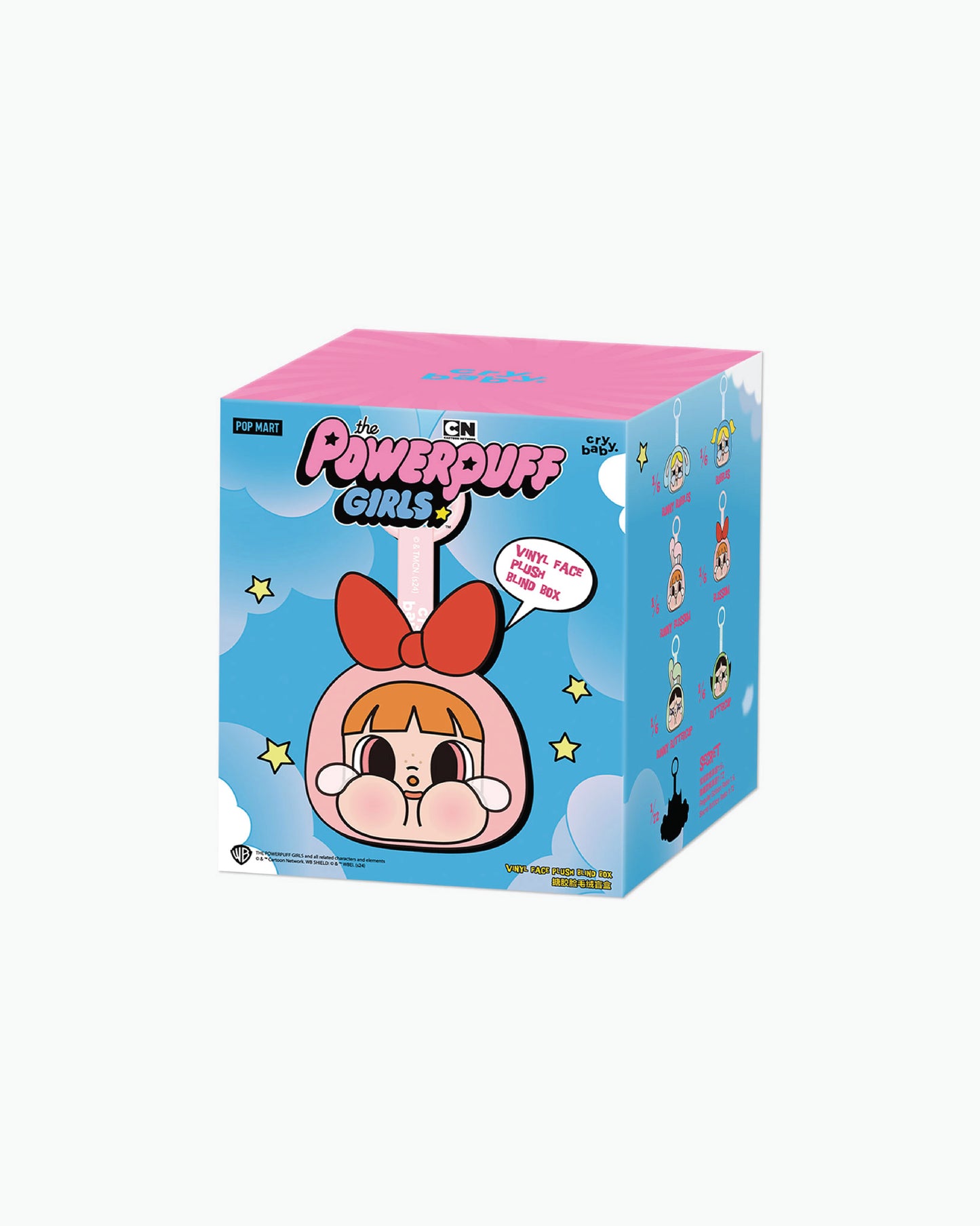 CRYBABY x Powerpuff Girls Vinyl Face Plush Series Figures