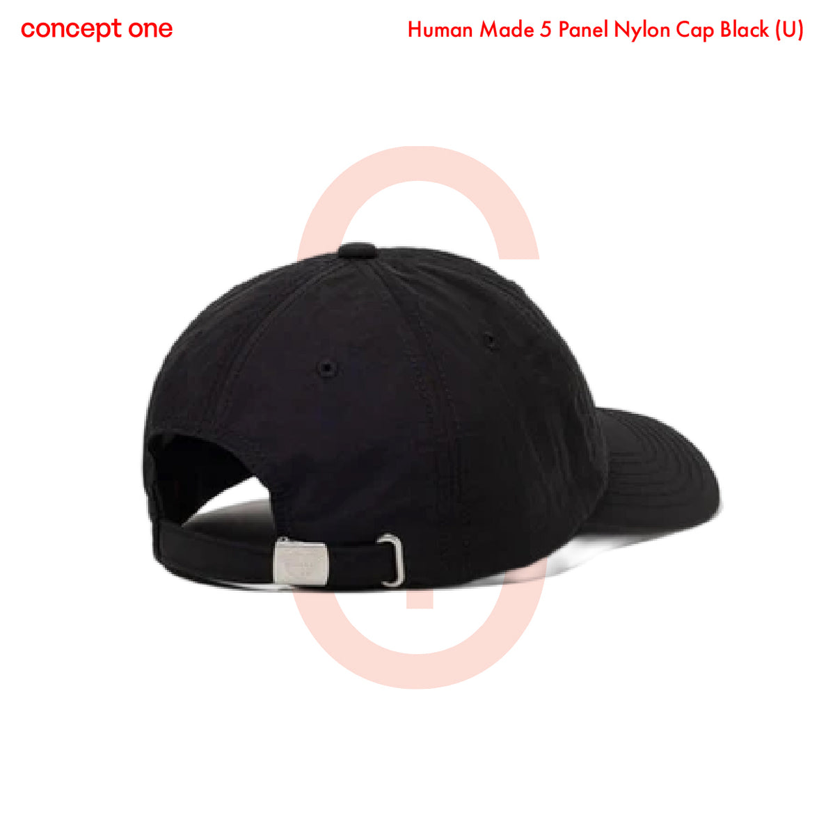 Human Made 5 Panel Nylon Cap Black (U)