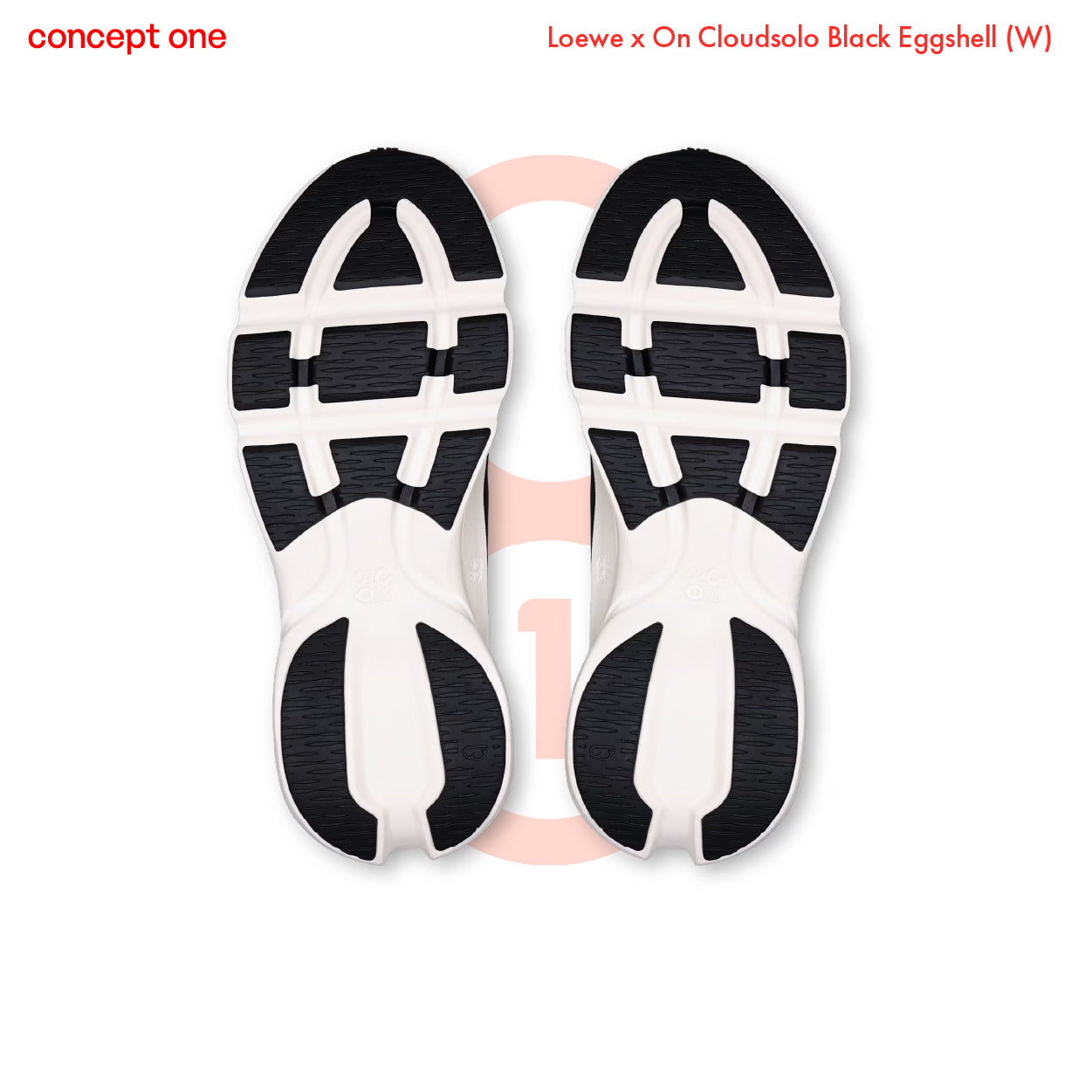 Loewe x On Cloudsolo Black eggshell (W)