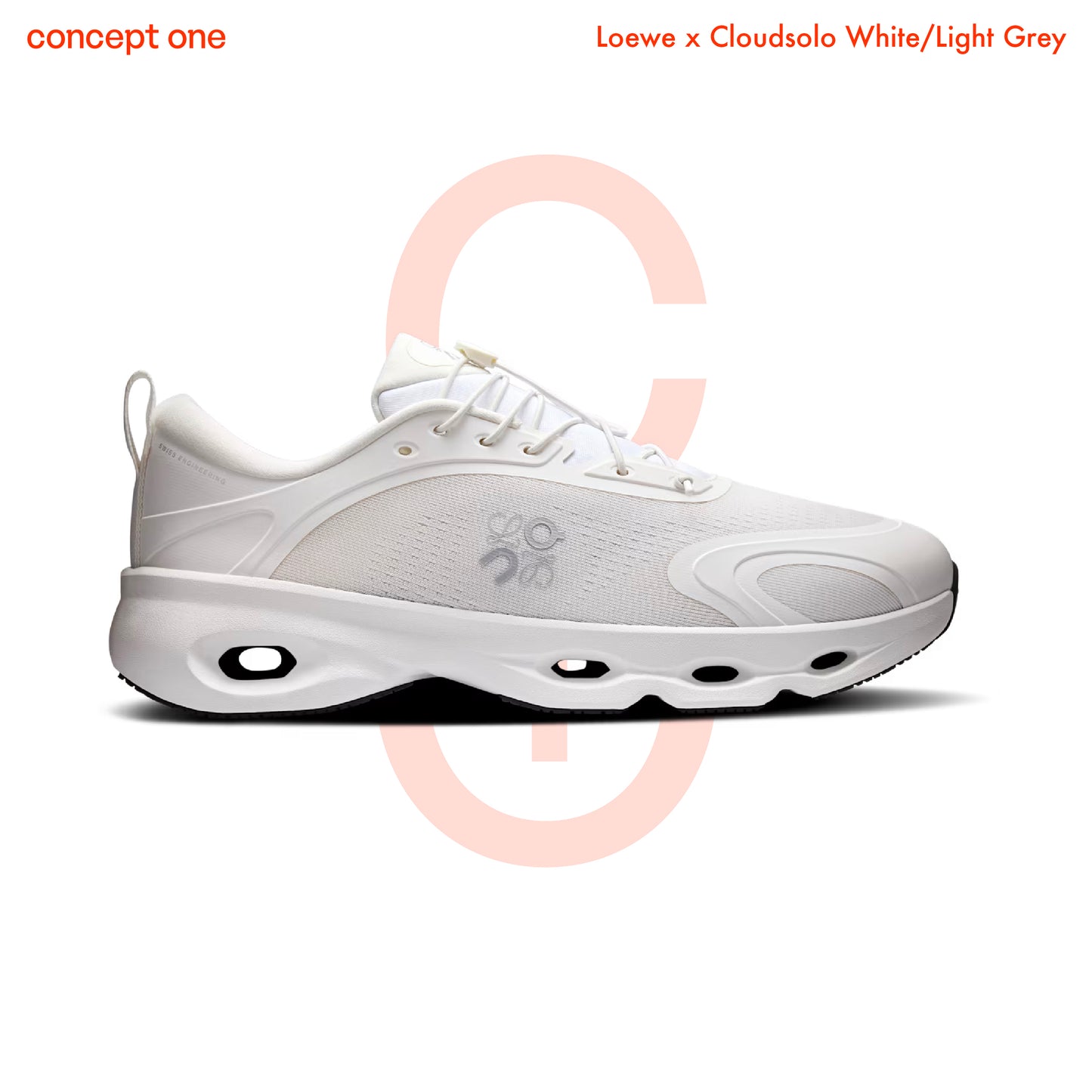 Loewe x On Cloudsolo White Light Gray (W)