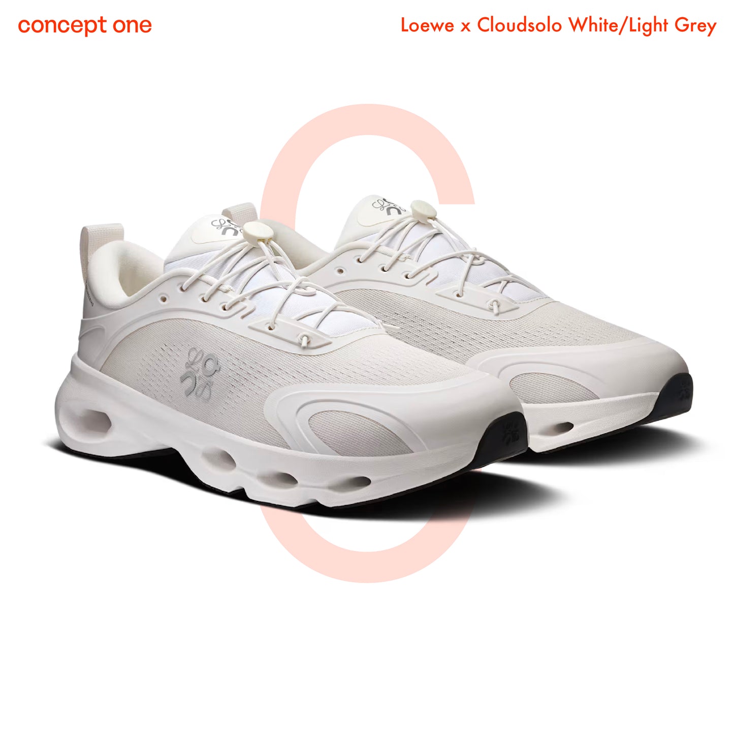 Loewe x On Cloudsolo White Light Gray (W)
