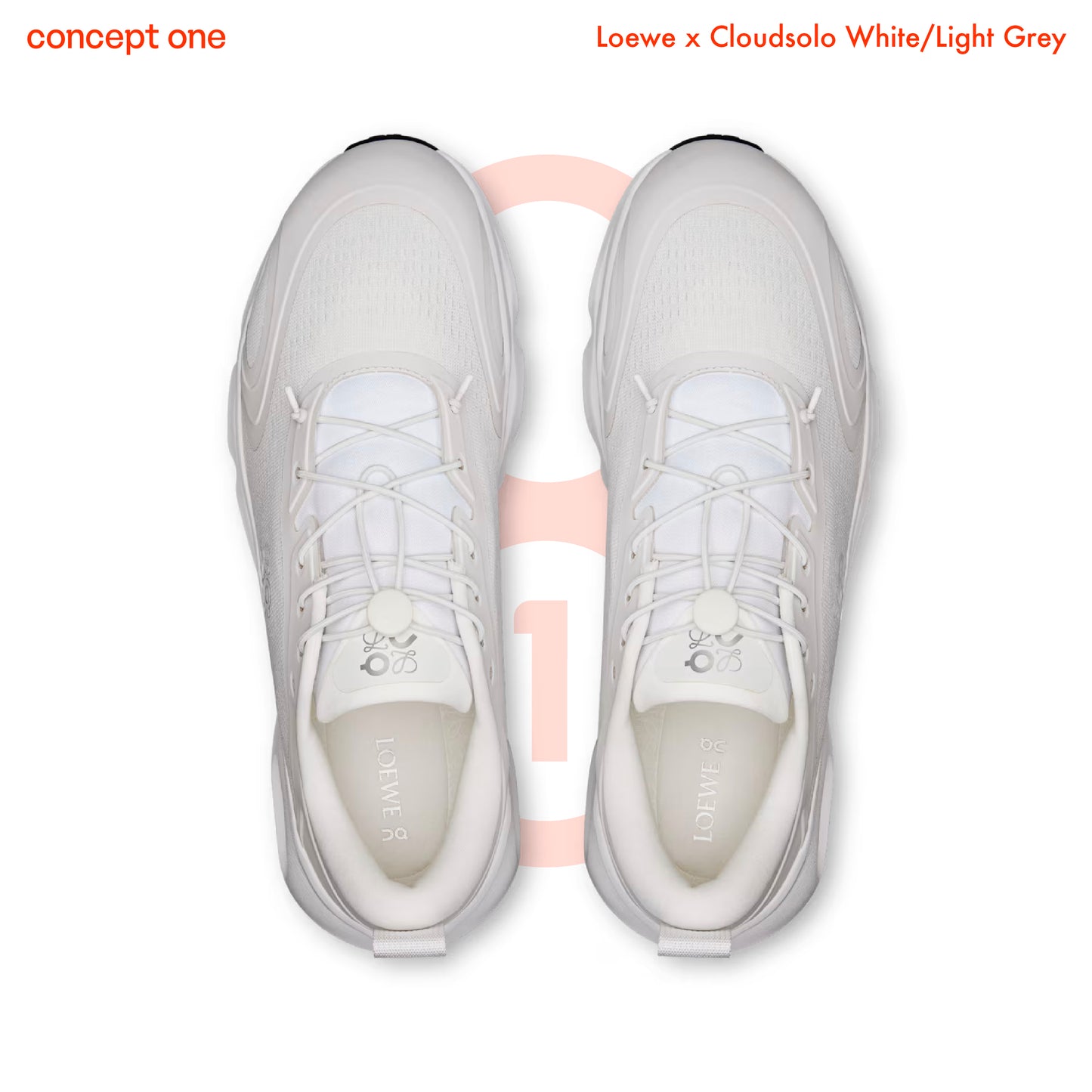 Loewe x On Cloudsolo White Light Gray (W)