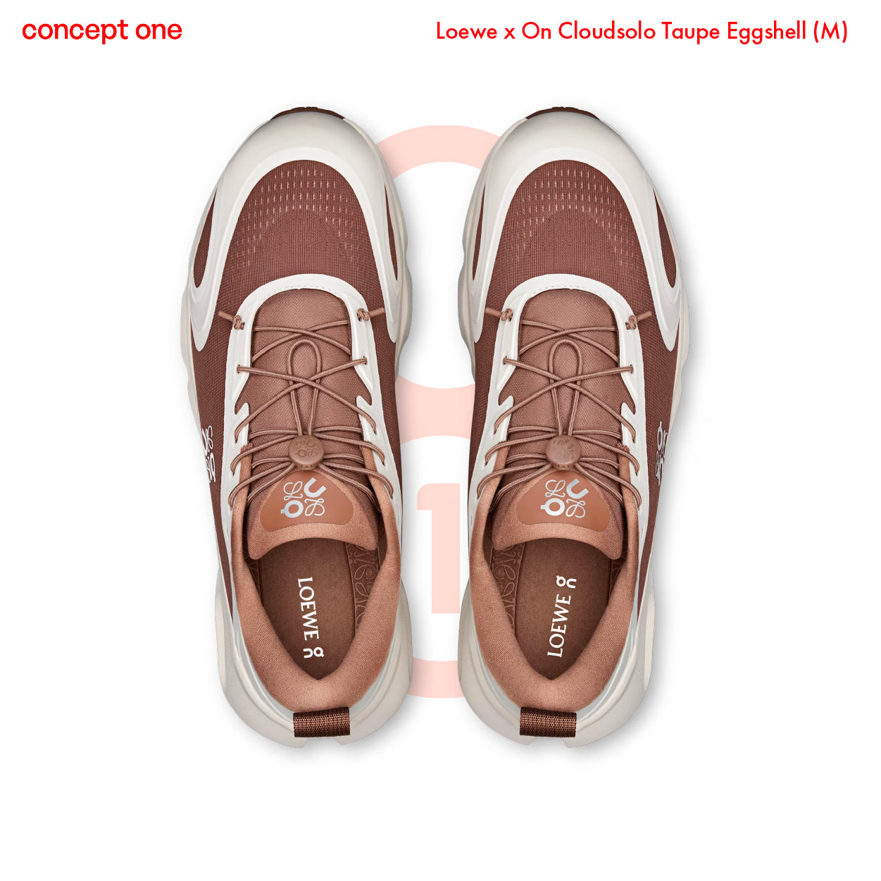 Loewe x On Cloudsolo Taupe Eggshell (M)