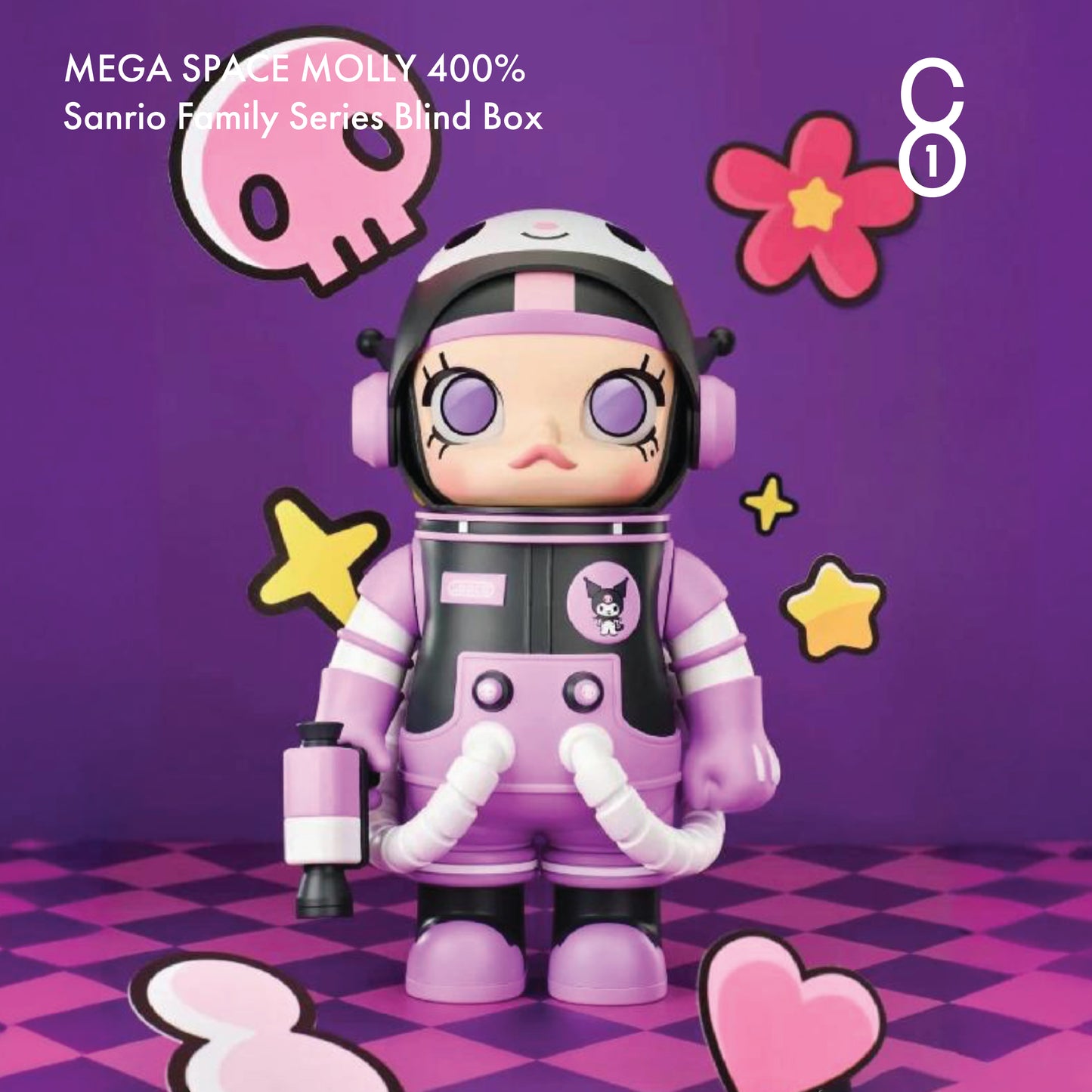 MEGA SPACE MOLLY 400% Sanrio Characters Series