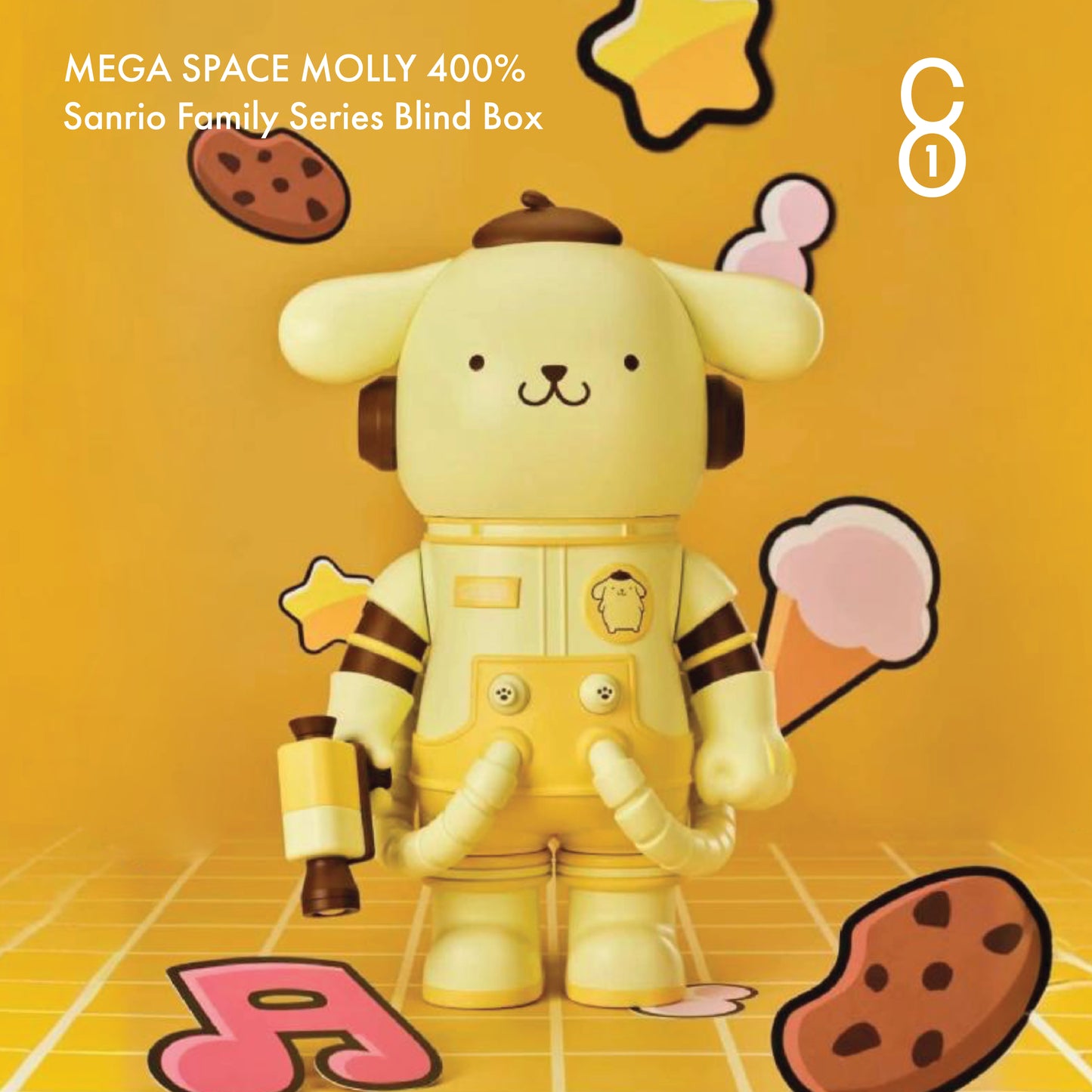 MEGA SPACE MOLLY 400% Sanrio Characters Series