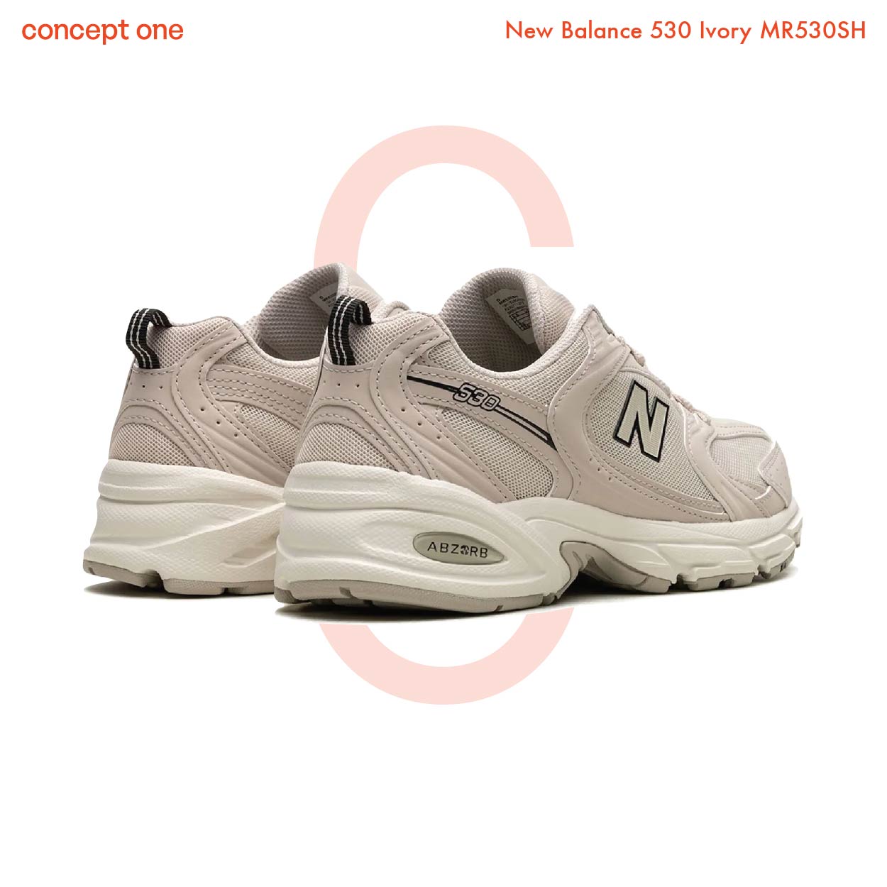 New Balance 530 Ivory MR530SH (M)