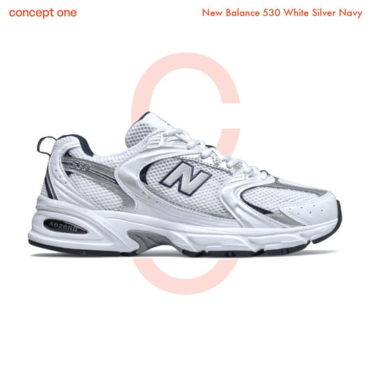 New Balance 530 White Silver Navy MR530SG (M)