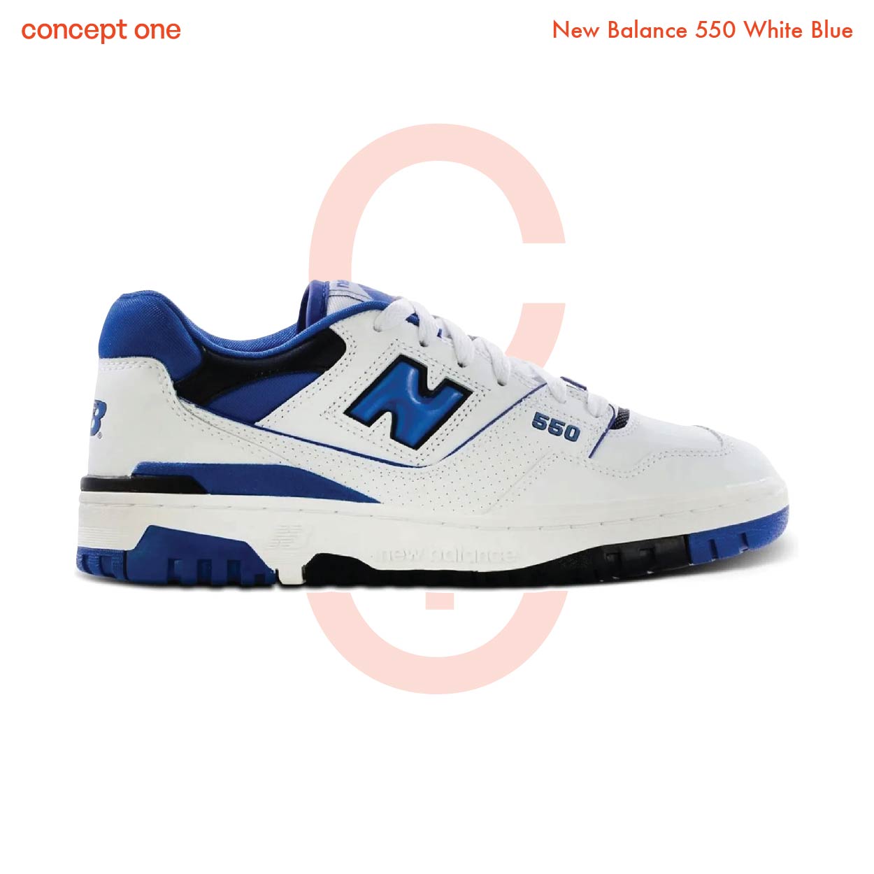 New Balance 550 White Blue (M)