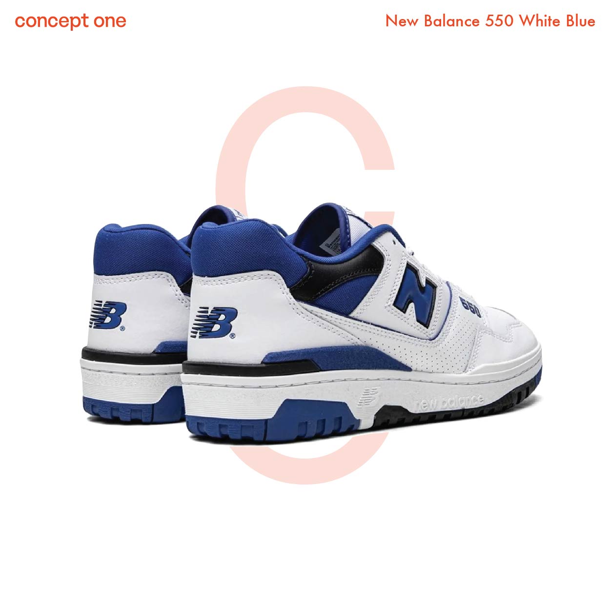 New Balance 550 White Blue (M)