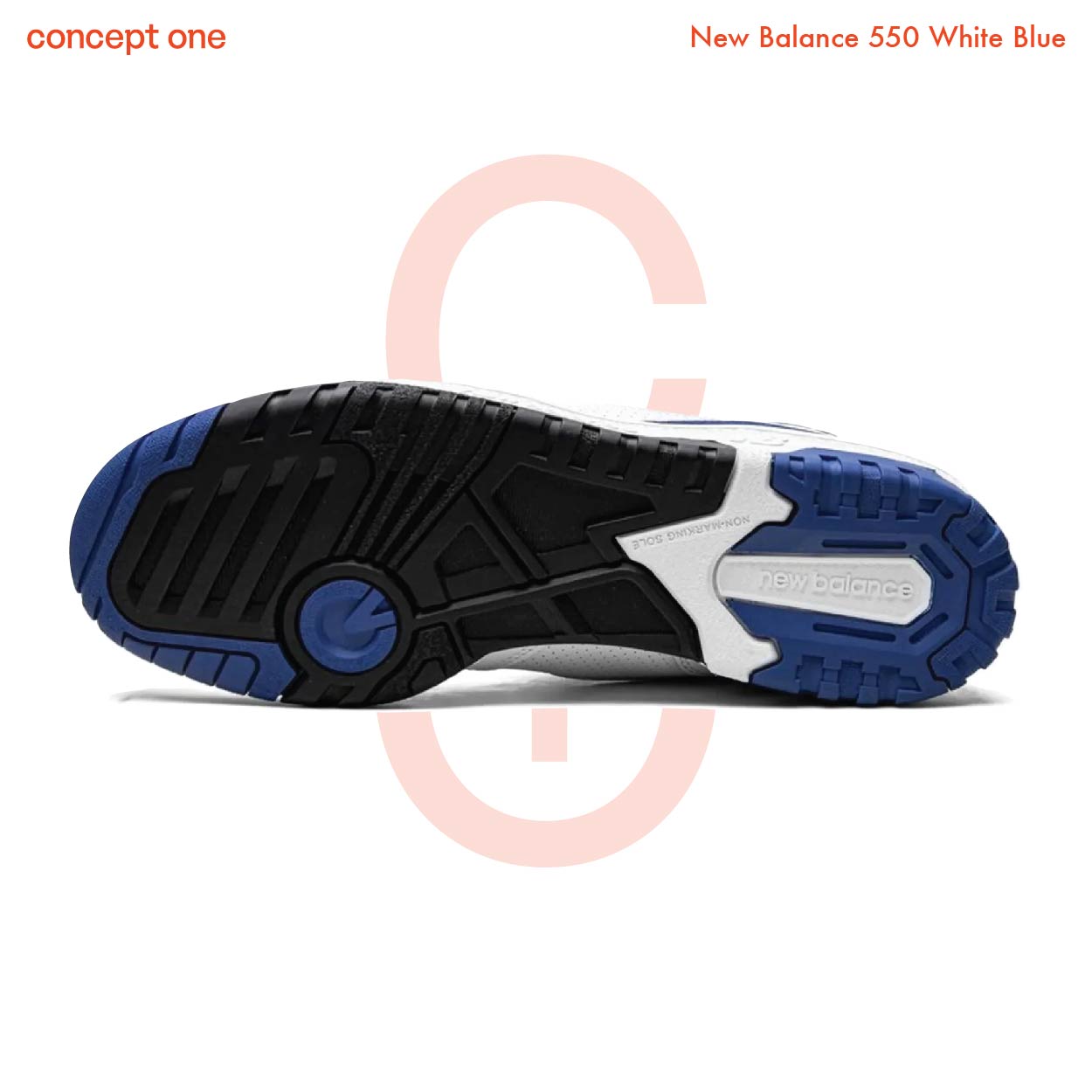New Balance 550 White Blue (M)