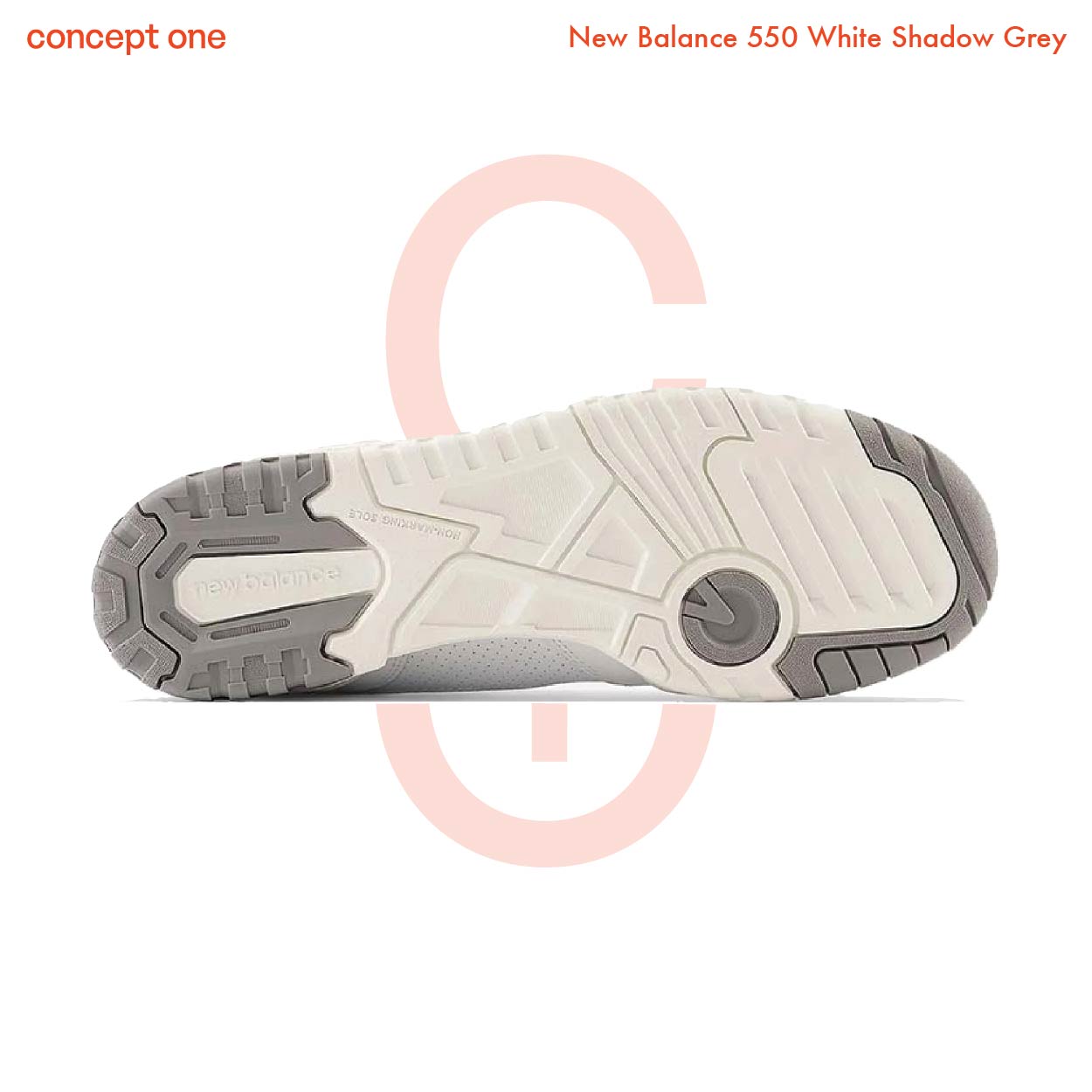 New Balance 550 White Shadow Grey (M)