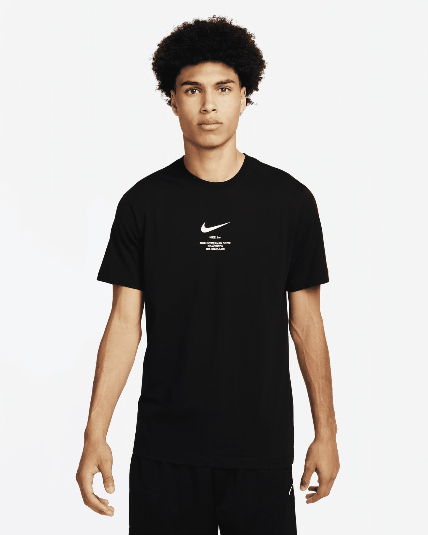 Nike Swoosh Tee Black Shirt DZ2882010