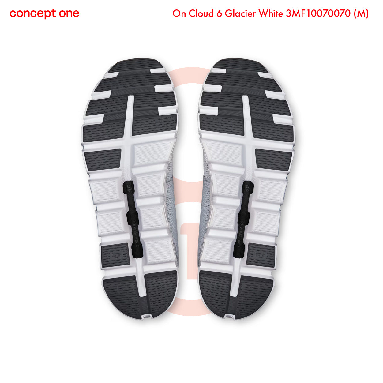 On Cloud 6 Glacier White 3MF10070070 (M)
