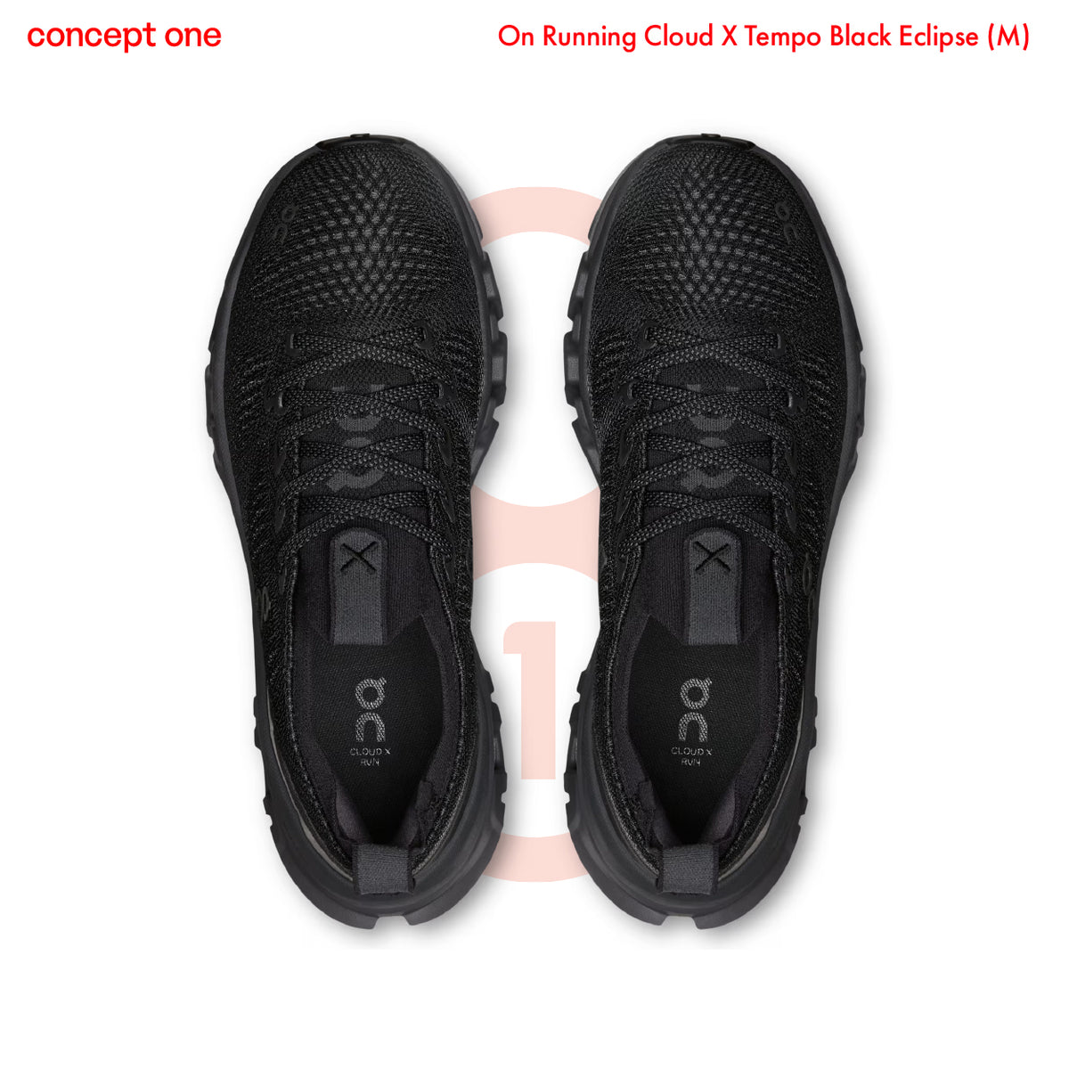 On Running Cloud X Tempo Black Eclipse (M)