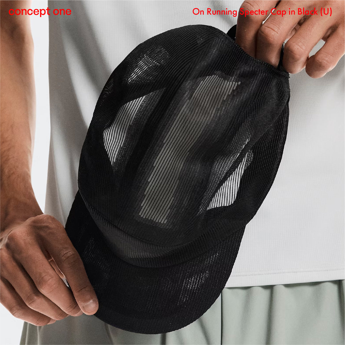 On Running Specter Cap in Black (U)