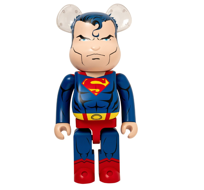 MEDICOM DC SUPERMAN BATMAN HUSH VER. 1000% BEARBRICK
