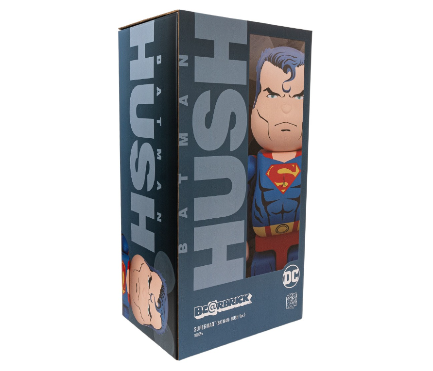 MEDICOM DC SUPERMAN BATMAN HUSH VER. 1000% BEARBRICK