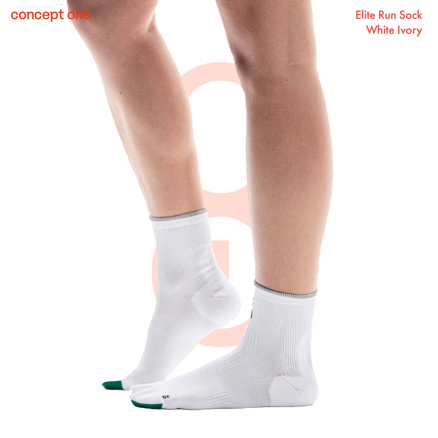 Elite Run Sock White Ivory 2UF10430924
