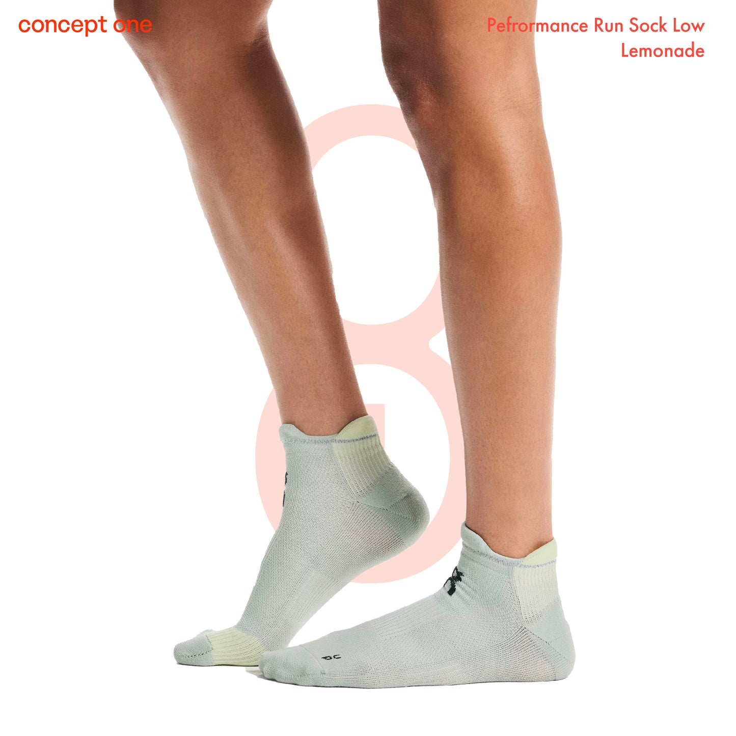 Performance Run Sock Low Lemonade 2UF10064781