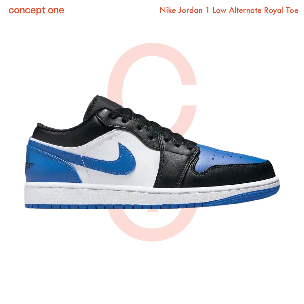 Nike Jordan 1 Low Alternate Royal Toe (M)