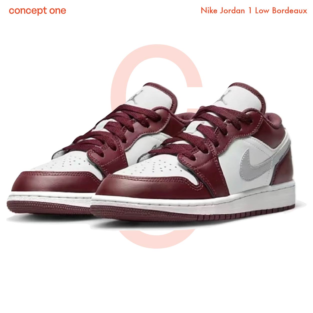 Nike Jordan 1 Low Bordeaux (M)