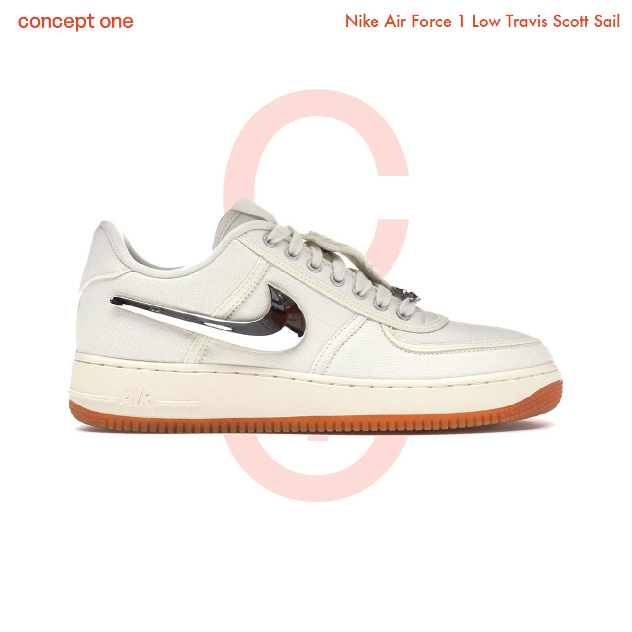 Nike Air Force 1 Low Travis Scott Sail (M)