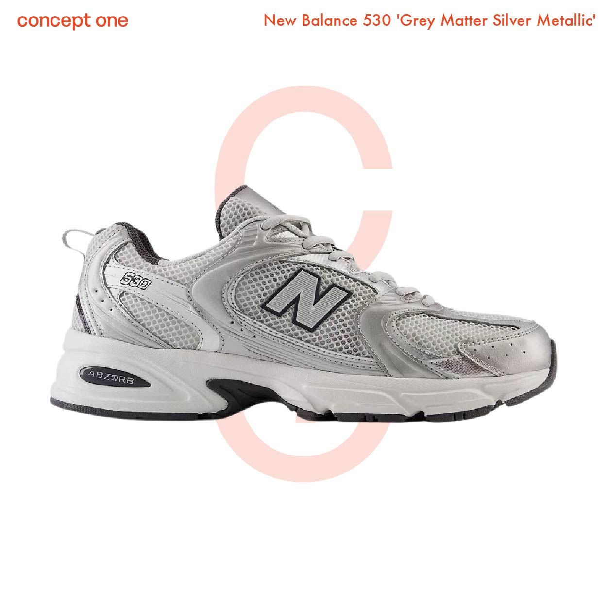 New Balance 530 'Grey Matter Silver Metallic' (M)