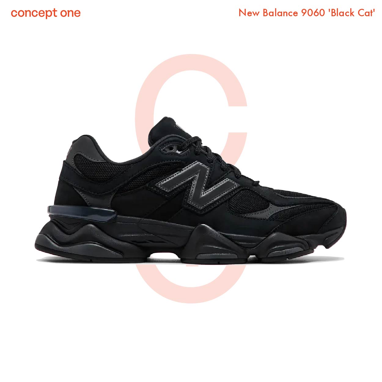New Balance 9060 'Black Cat' (M) U9060ZGE