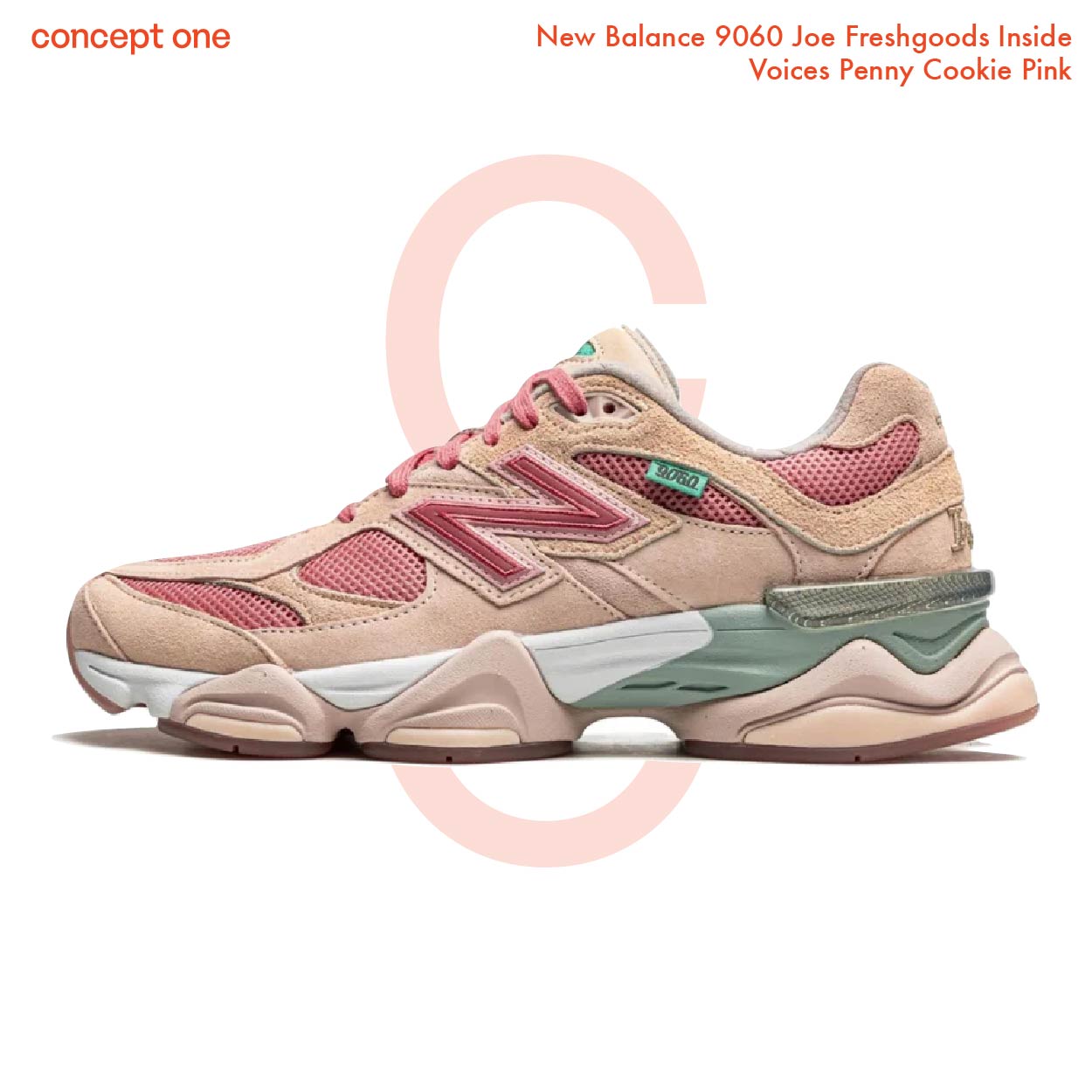 New Balance 9060 Joe Freshgoods Inside Voices Penny Cookie Pink (M)