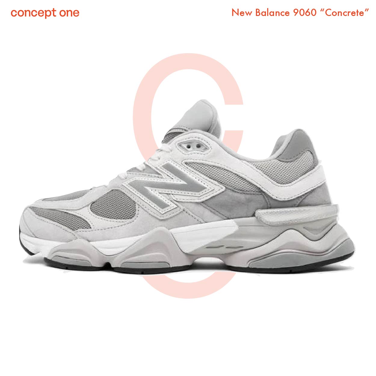 New Balance 9060 “Concrete” (M)