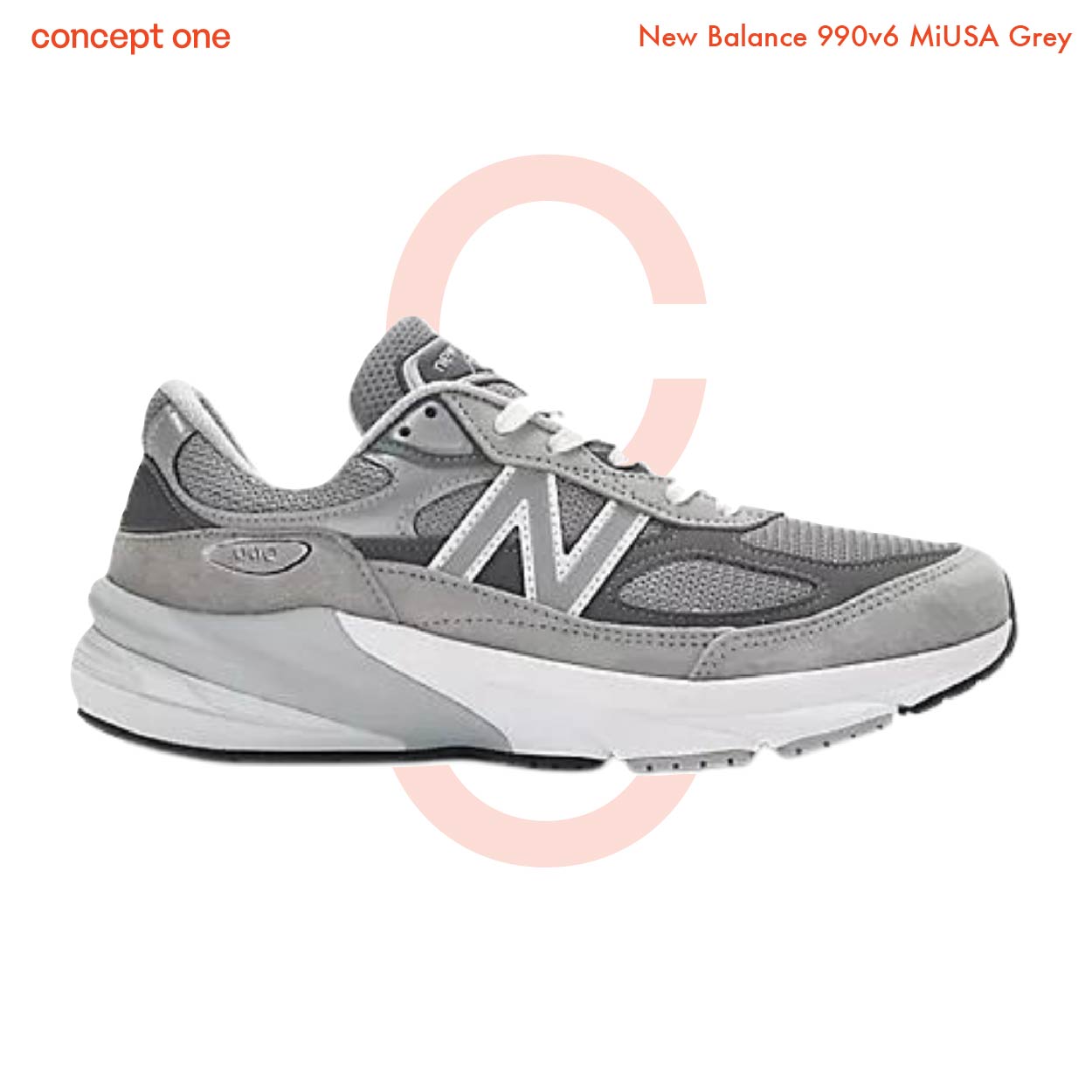 New Balance 990v6 MiUSA Grey (M)