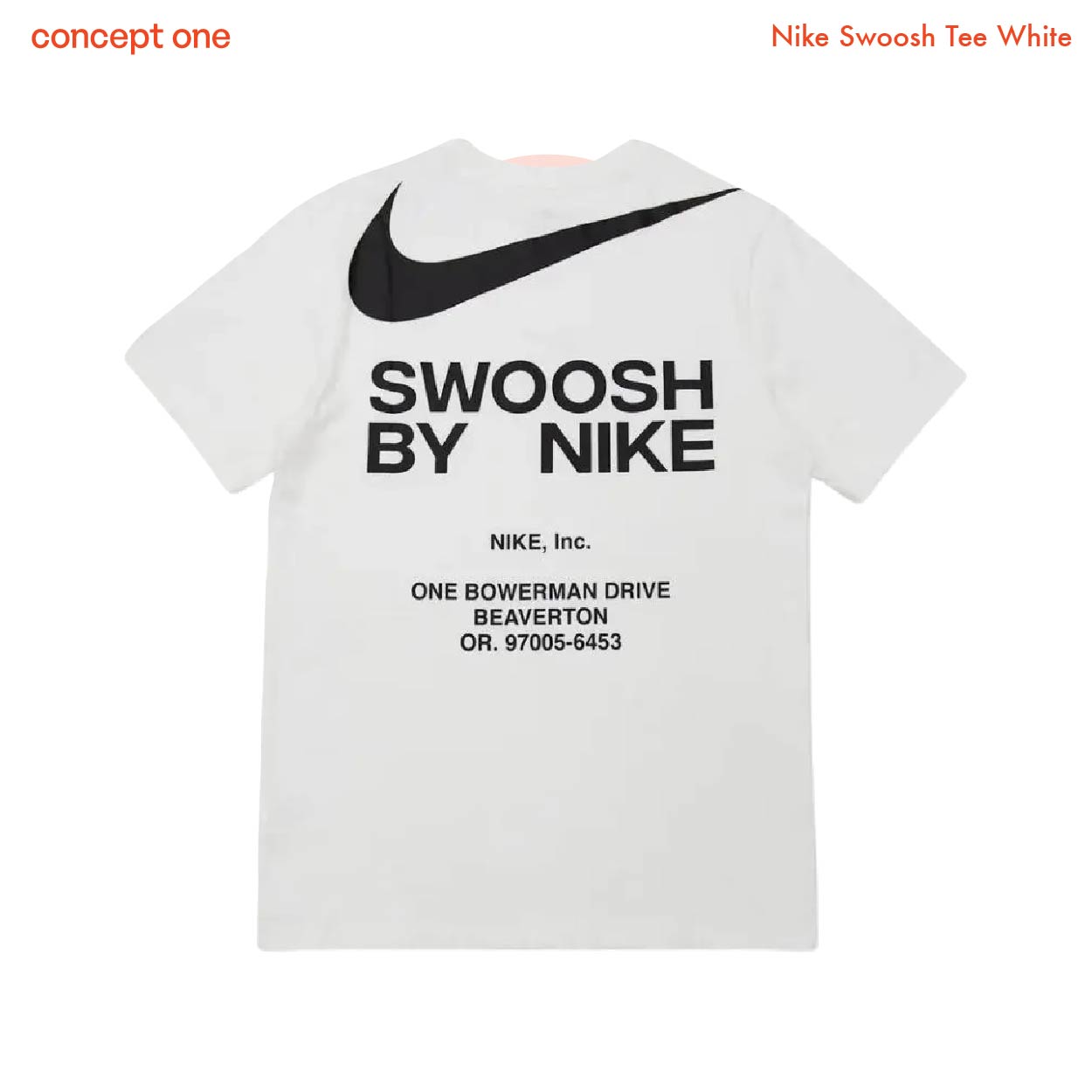 Nike Swoosh Tee White DZ2882100