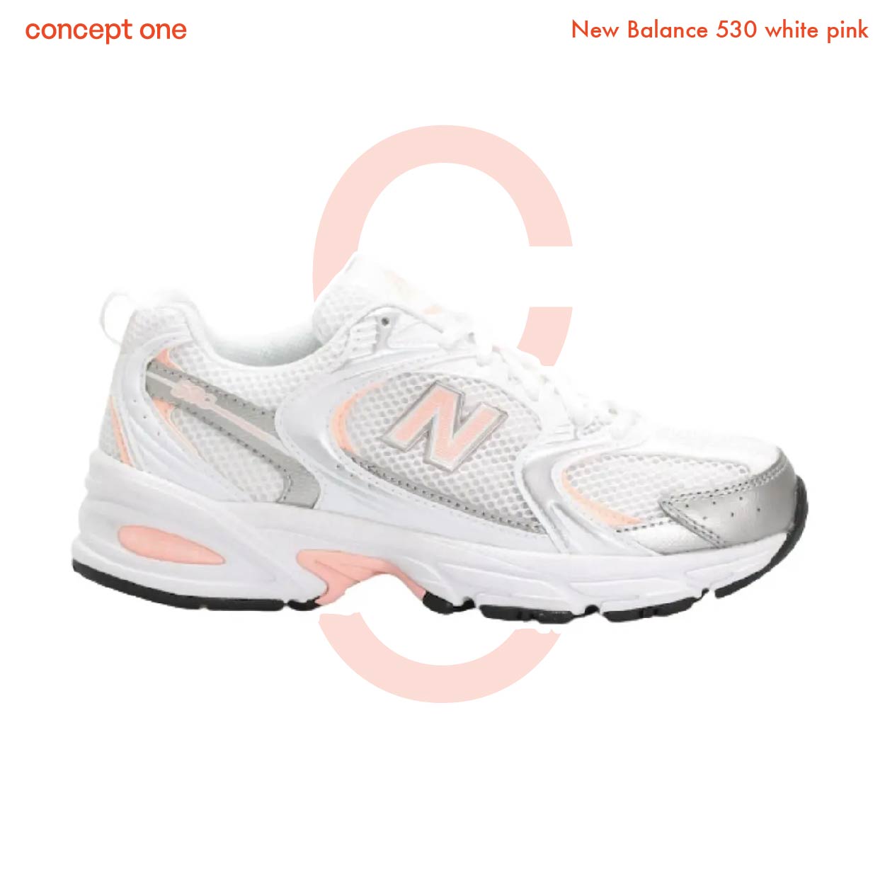 New Balance 530 White Pink (M)