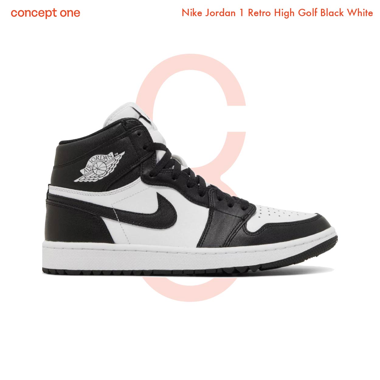 Nike Jordan 1 Retro High Golf Black White (M)