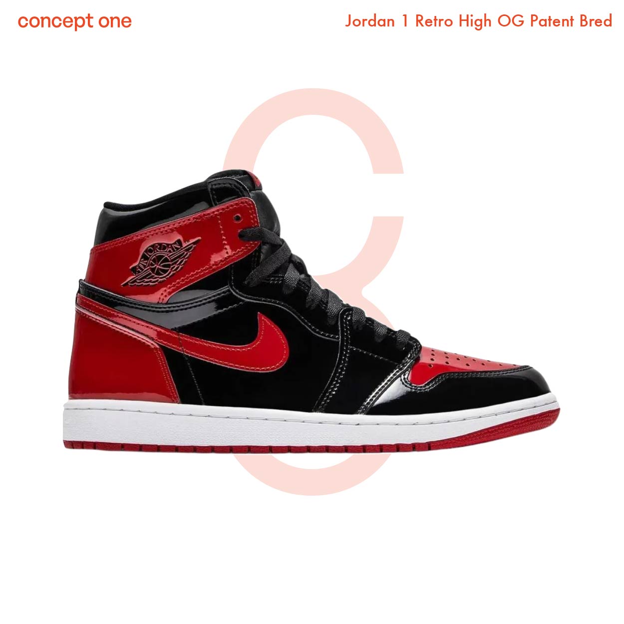 Jordan 1 Retro High OG Patent Bred (M)