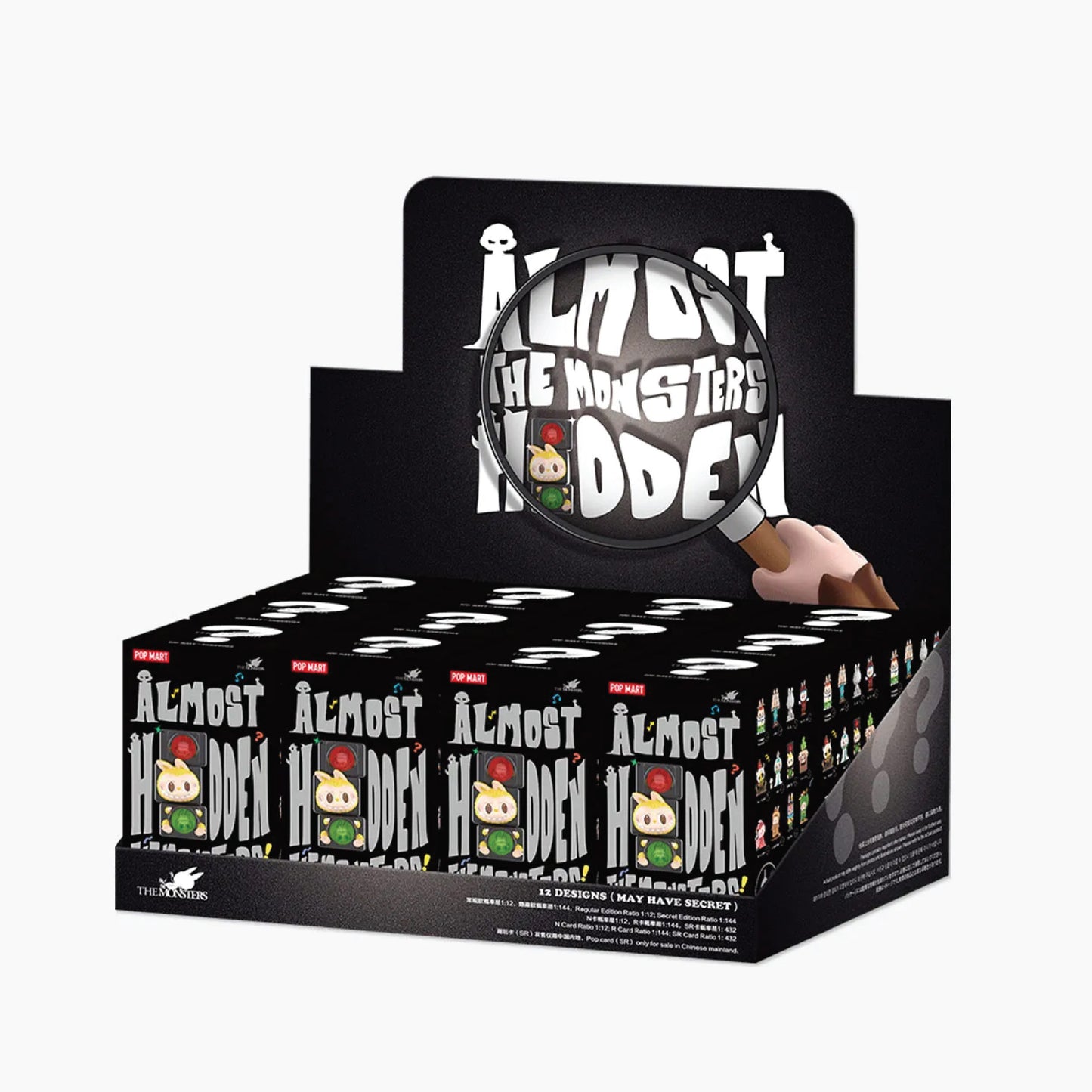 THE MONSTERS Almost Hidden Series Figures