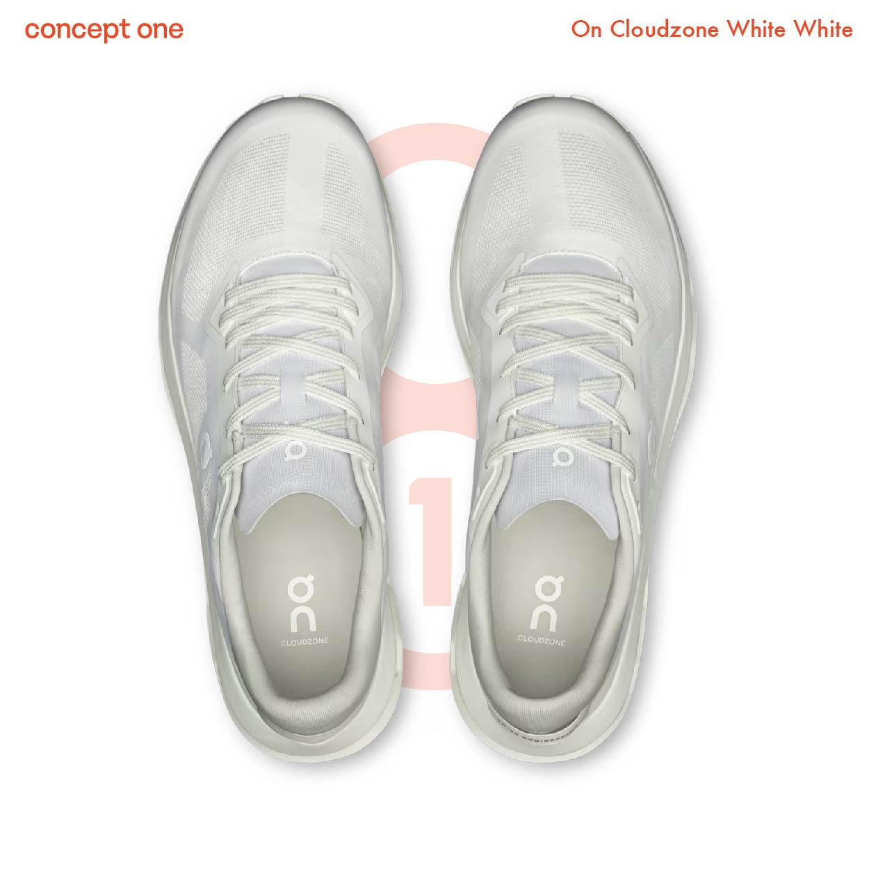On Cloudzone White White 3MF10081200 (M)