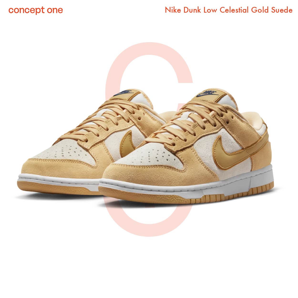 Nike Dunk Low Celestial Gold Suede (W)