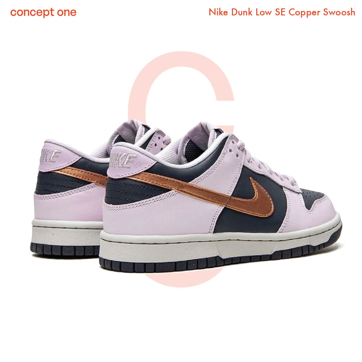 Nike Dunk Low SE Copper Swoosh (GS)