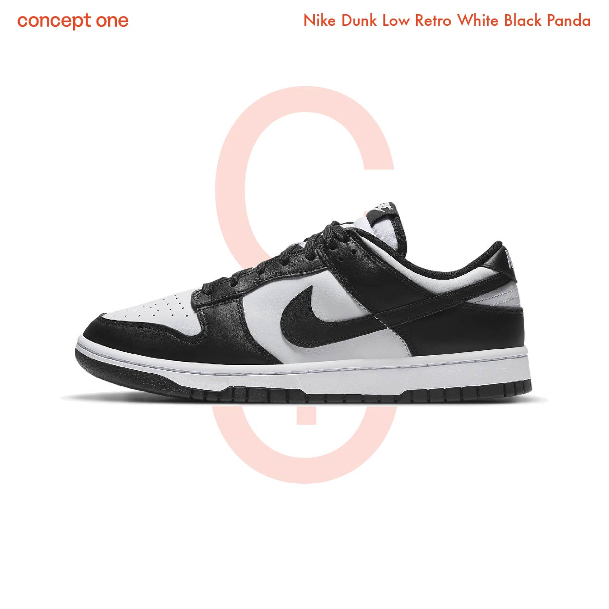 Nike Dunk Low Retro White Black Panda (2021) (M)