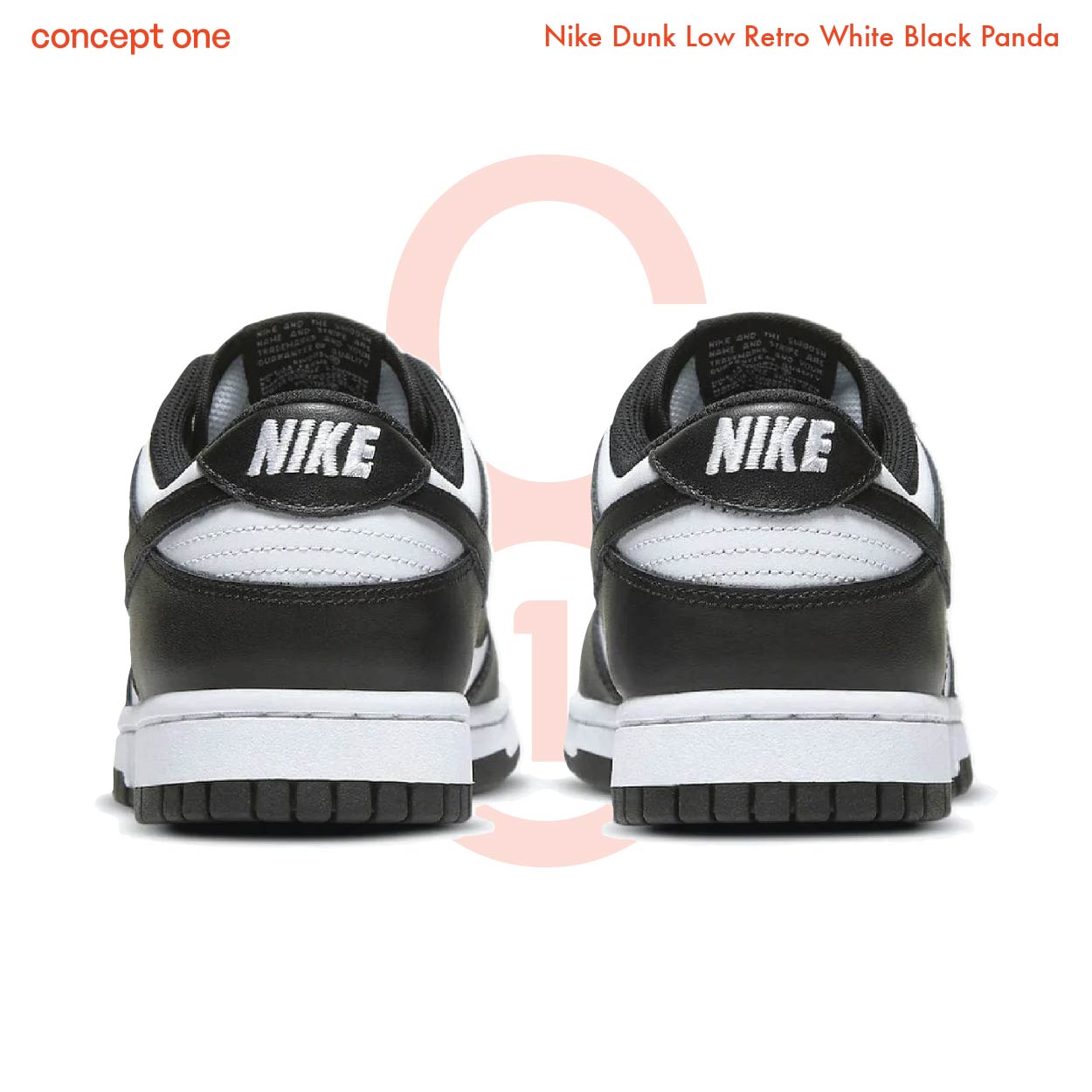 Nike Dunk Low Retro White Black Panda (2021) (M)