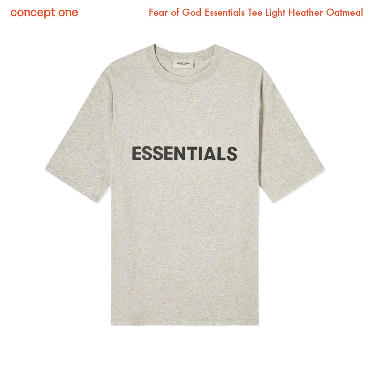 Fear of God ESSENTIALS Tee Light Heather Oatmeal (SS20)