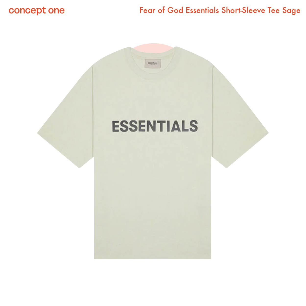 Fear of God Essentials Short-Sleeve Tee Sage Olive (SS20)