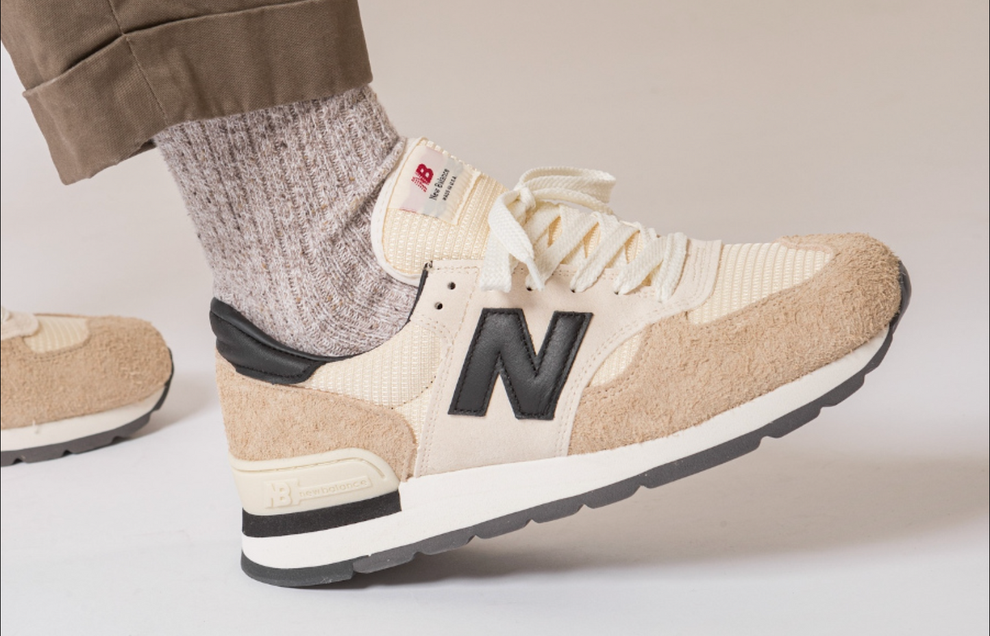 New Balance 990v1 MiUSA Teddy Santis Macadamia Nut (M)
