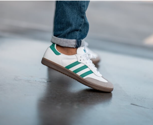 Adidas Samba OG White Green (M)