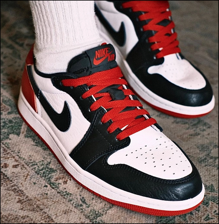 Nike Jordan 1 Retro Low OG Black Toe (2023) (M)