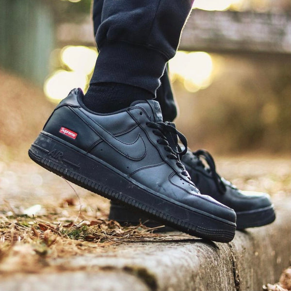 Nike Air Force 1 Low Supreme Black (M)
