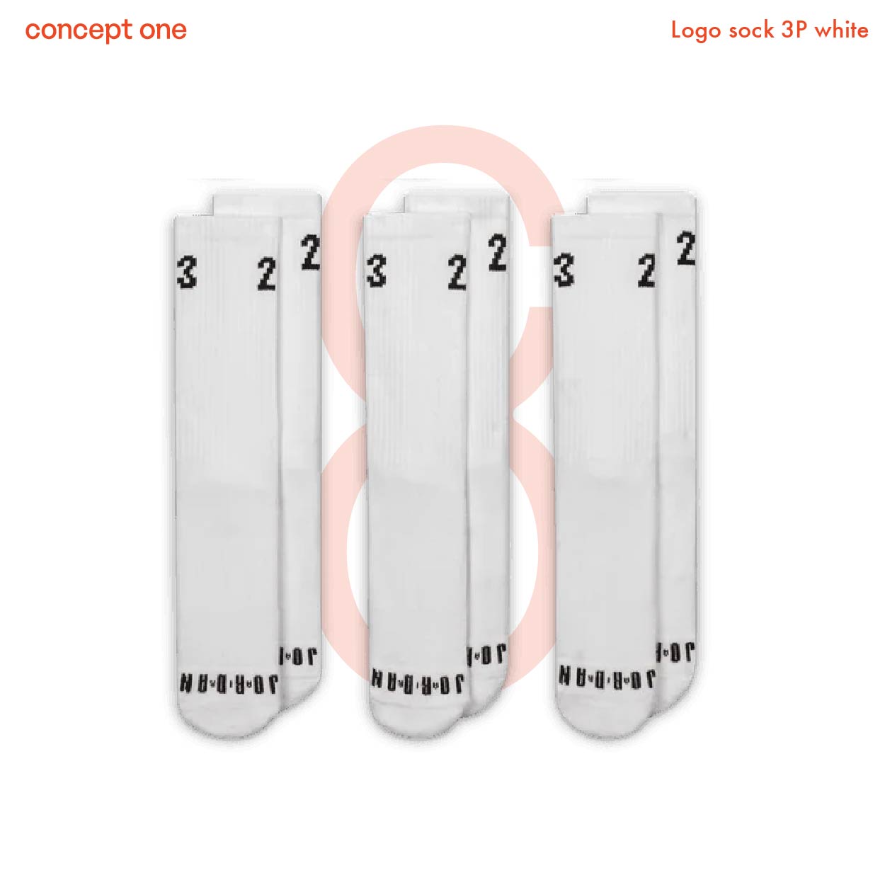 Socks UNISEX JORDAN ESSENTIAL CREW (3 Pairs) DA5718100